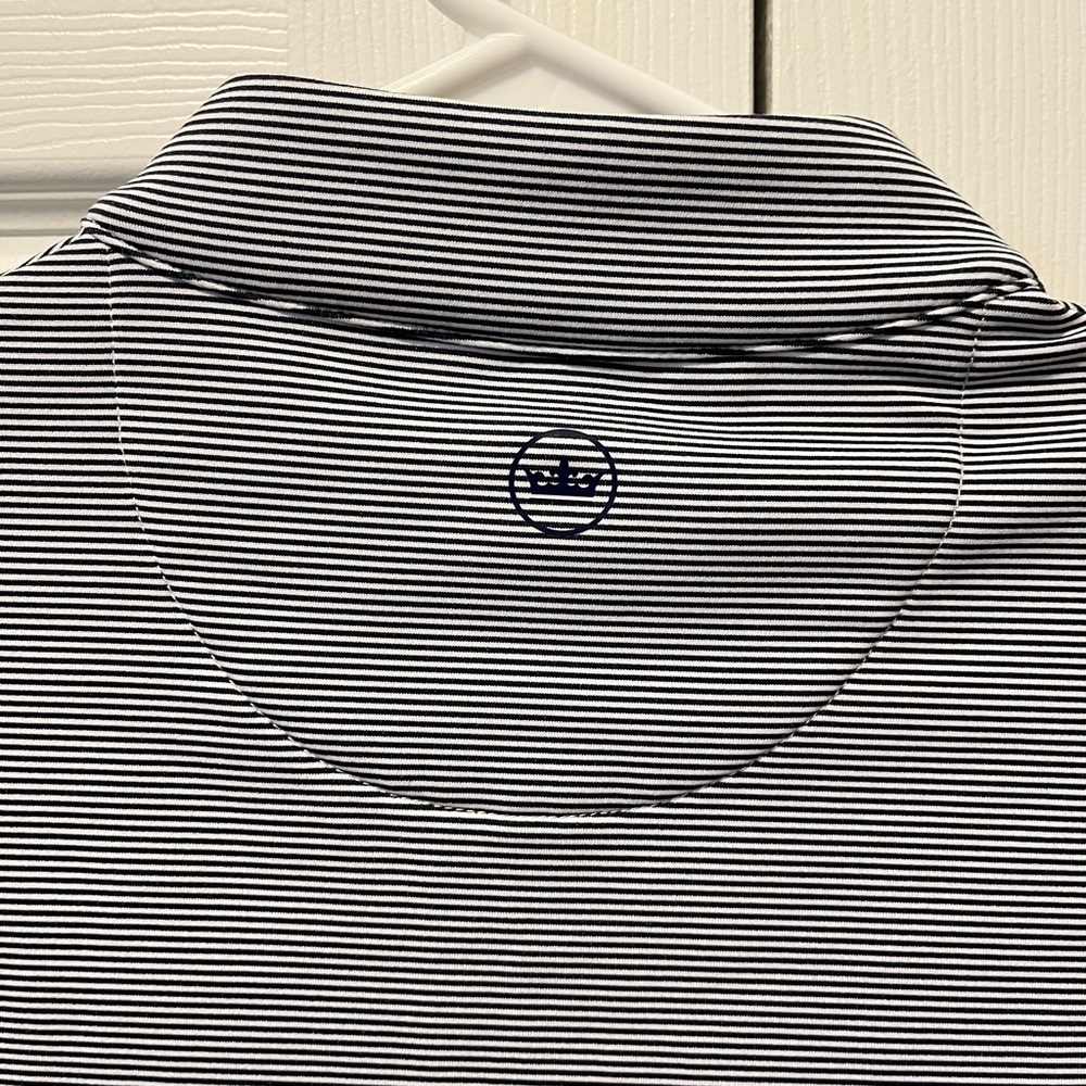 Peter Millar Navy Striped Full Zip Jacket Size S NWT ⭐️ - Picture 11 of 12